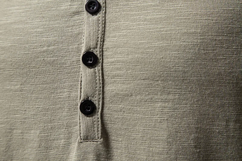 2026 Herren V-Ausschnitt Bambusfaser T-Shirt Mittelstreifen 4-Knopf Kurzarm Eng Anliegend Atmungsaktiv Lässig Sommer Alltags-Oberteil – Detail 37