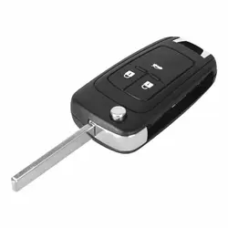 3 Button Remote Key Case Shell Blade For Chevrolet For Volt For Sonic For Cruze For Camaro