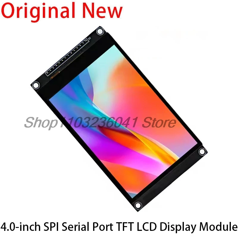 4.0 Inch 320X480 SPI TFT LCD Module ESP32 Display ST7796 TN Capacitive Touch LCD Screen for Arduino/Mega2560/C51/STM32//ESP32