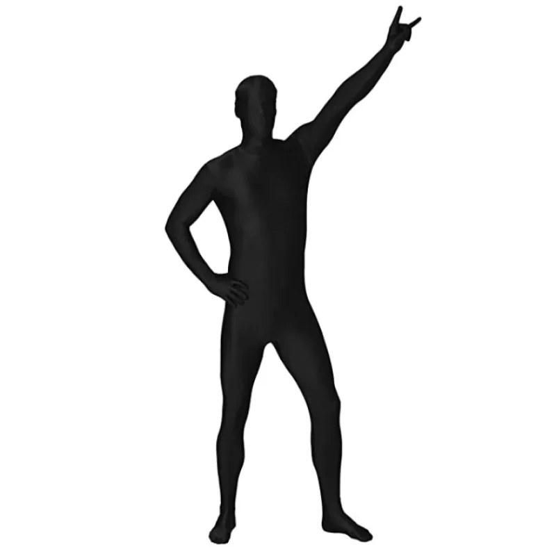 Unisex Spandex Stretch Adult Costume Zentai Disappearing Man Body Suit