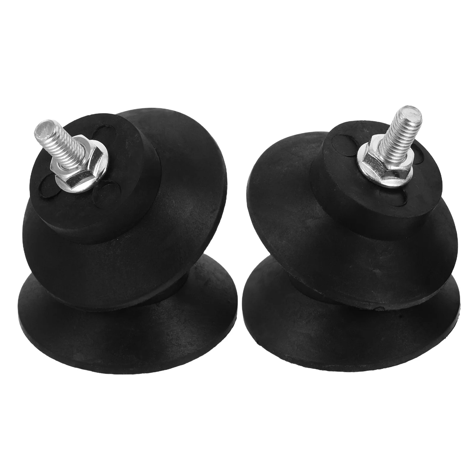 

4Pcs Anti-Slip Shock-Absorbing Rubber Feet Threaded for Washing Machine Vibration Pads Floor Protectors Furniture Legs