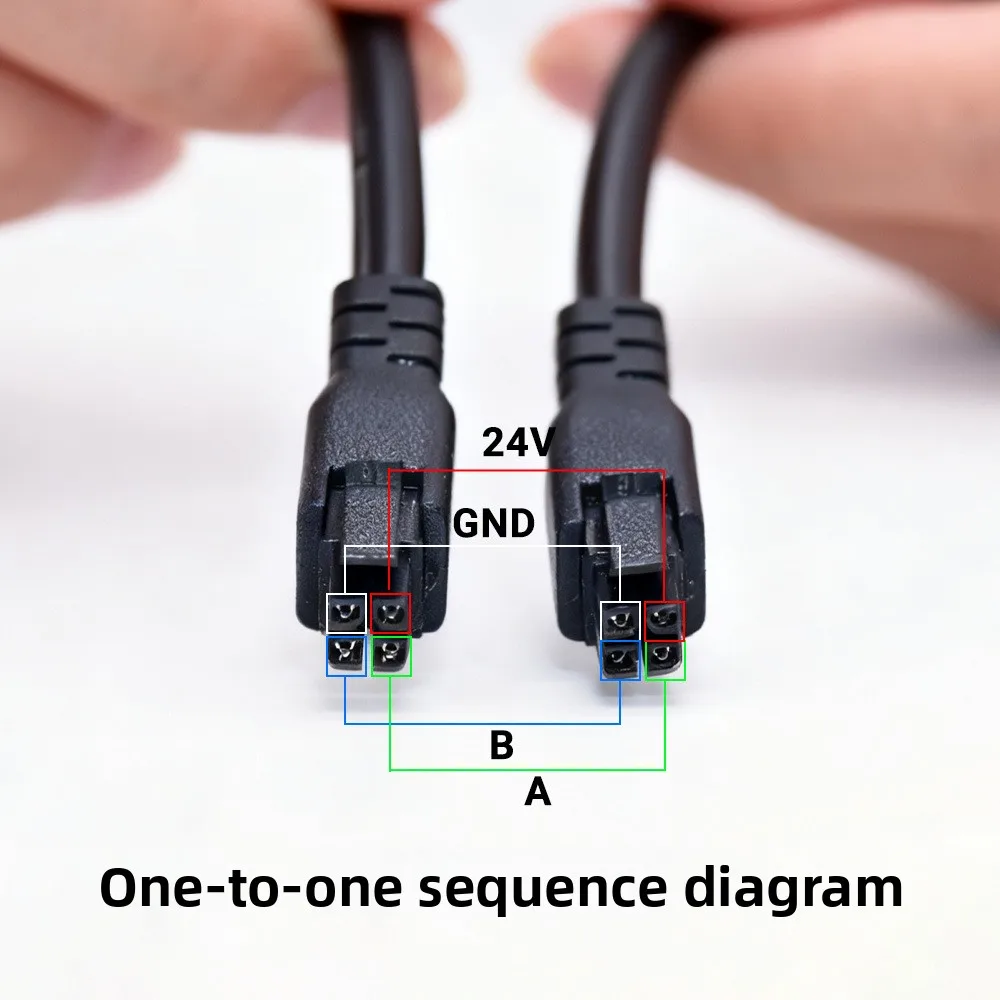 3D printer Tuozhu male 4P automatic feeding BMCU connection AP printer multi-color module bmcu cable