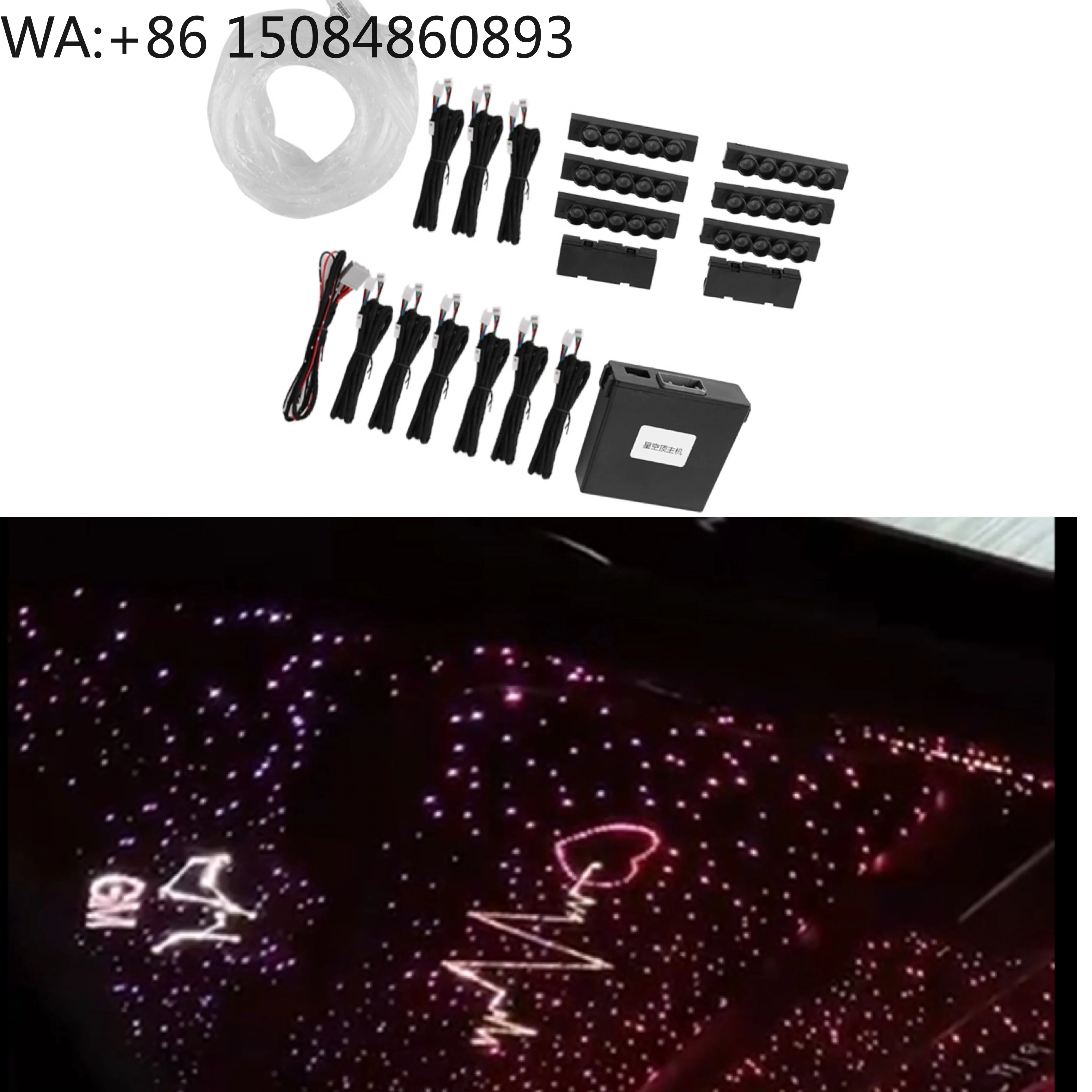 Auto Accessory Starry Sky Roof Fiber Optic Atmosphere Lamp New Design Mini Module