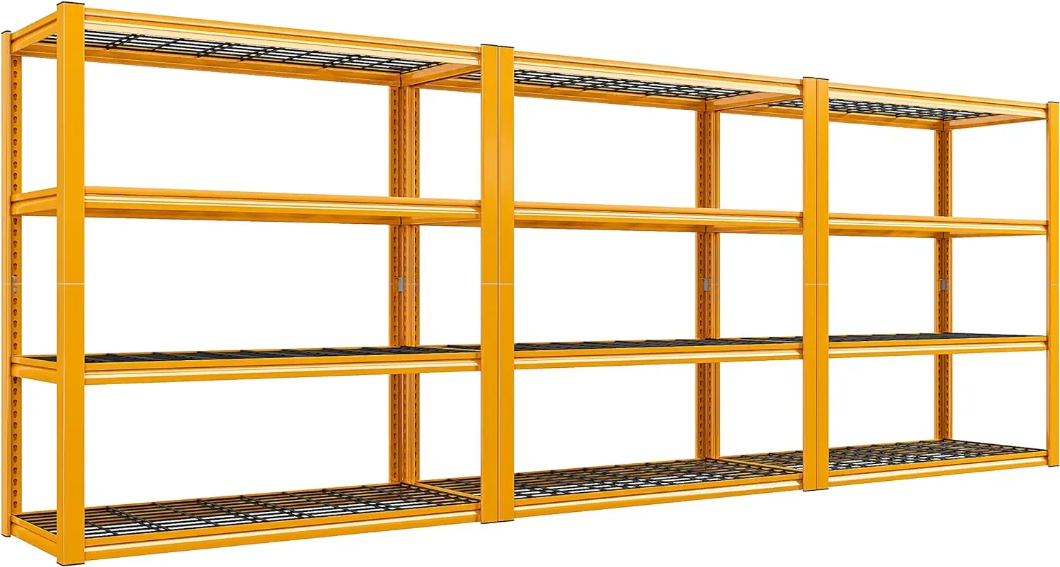 

GarageStorage Shelves Heavy Duty Shelving Adjustable Metal Shelving Unit for Garage Shelves Industrial Rack for Pantry Basement