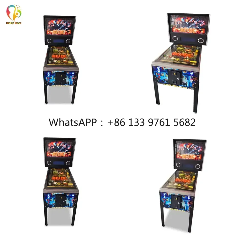 WSQ Baby Bear Factory Virtual Pinball Machine 4k 49 Inch Screen Virtual Pinball Machine With Full Feedback Digital
