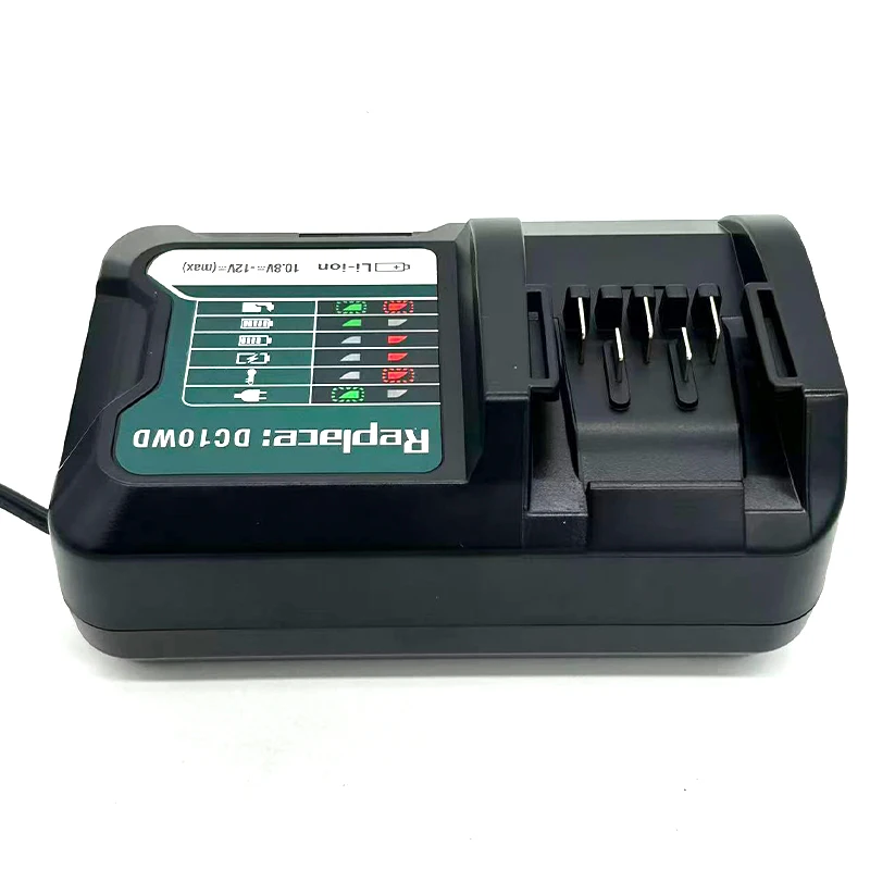 Compatible For Makita 10.8V–12V Lithium-ion Batteries BL1015 BL1016 BL1021B BL1041B BL1020B Portable Charger Home Charger DC10WD