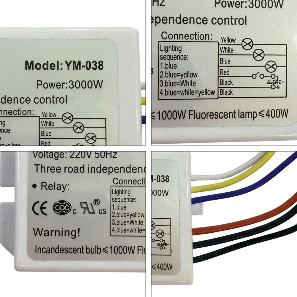 Smart Segmented Control Switch for Ceiling Pendant Lights with Accurate Stage Transition and Responsive Operation
