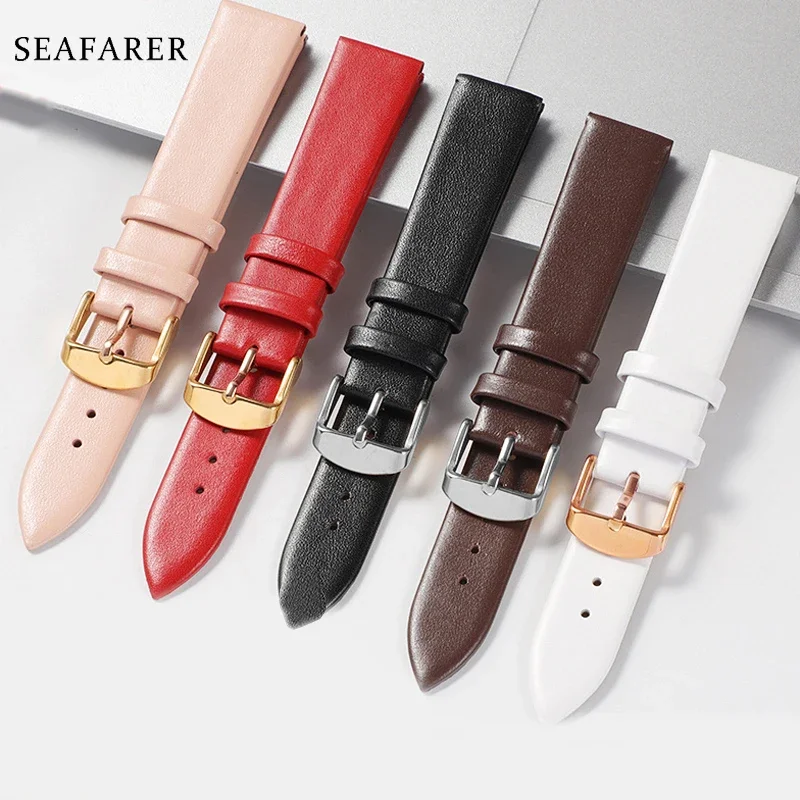 

Watch Accessories Genuine Leather Watch Strap New Yellow Watch Bands Alligator Pattern Bracelet for DW daniel wellington