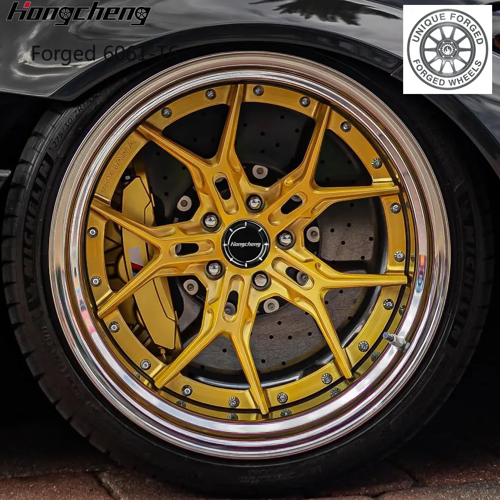 

Новая модель 26-дюймовых кованых двухсоставных колес 5x120 5x112 5x114.3 18 дюймов для легковых автомобилей, хит продаж