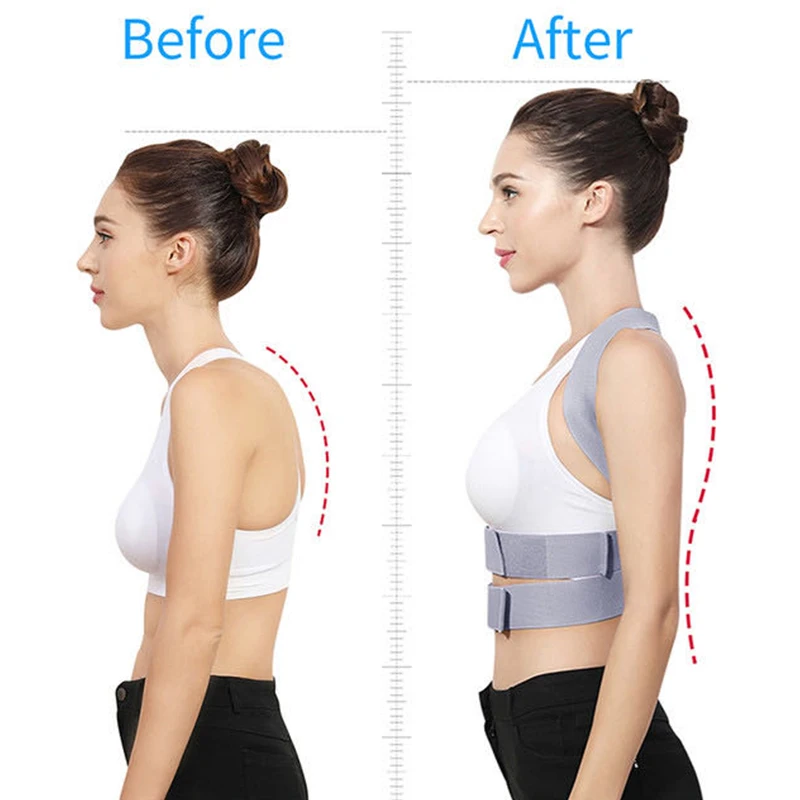 Brace Support Belt Adjustable Back Posture Corrector Clavicle Spine Back Shoulder Lumbar Posture Correction Corset For Posture