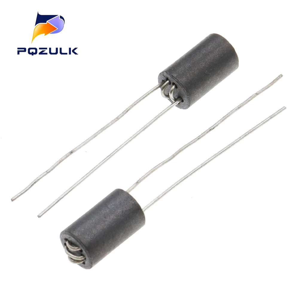 10PCS 6X10MM Lead Dia 0.8MM 3T Axial Lead 6 Channel Ferrite Beads Inductors for Easy Plug