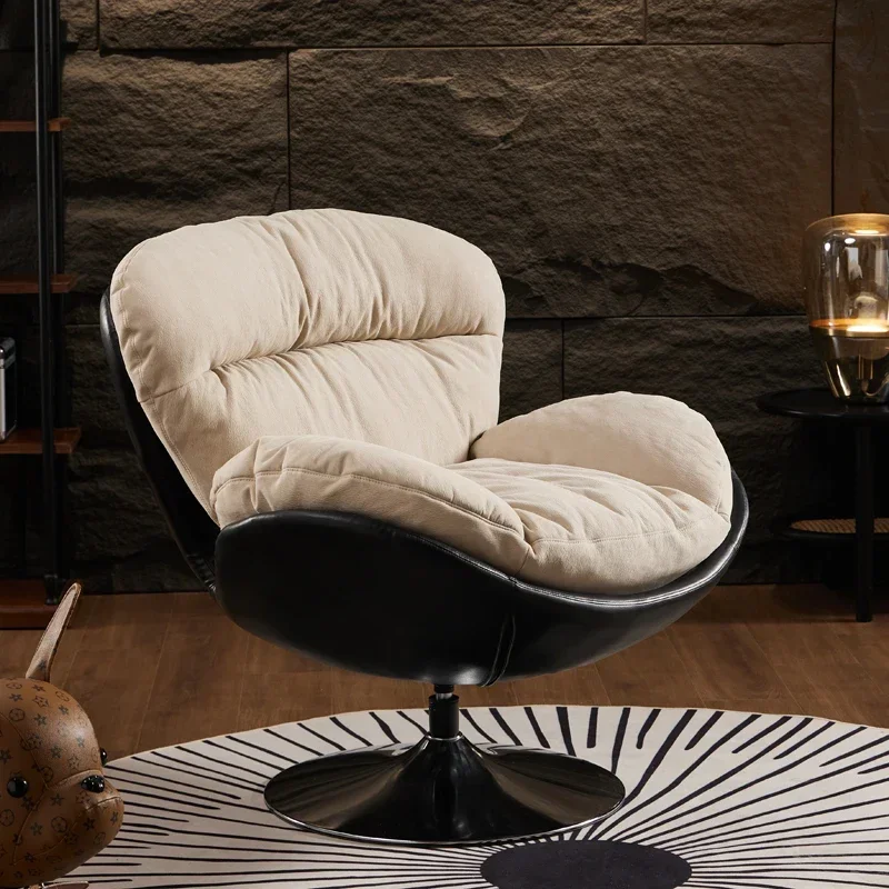 Designer White Chairs Nordic Luxury Bedroom Swivel Chairs Indoor Ergonomic Sillas Para Salon De Bellezs Korean Furniture