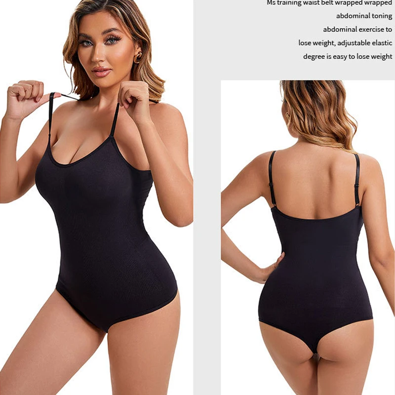 Женские стринги, корректирующее белье, боди с контролем живота, бесшовные стринги, боди, обтягивающий комбинезон для похудения
