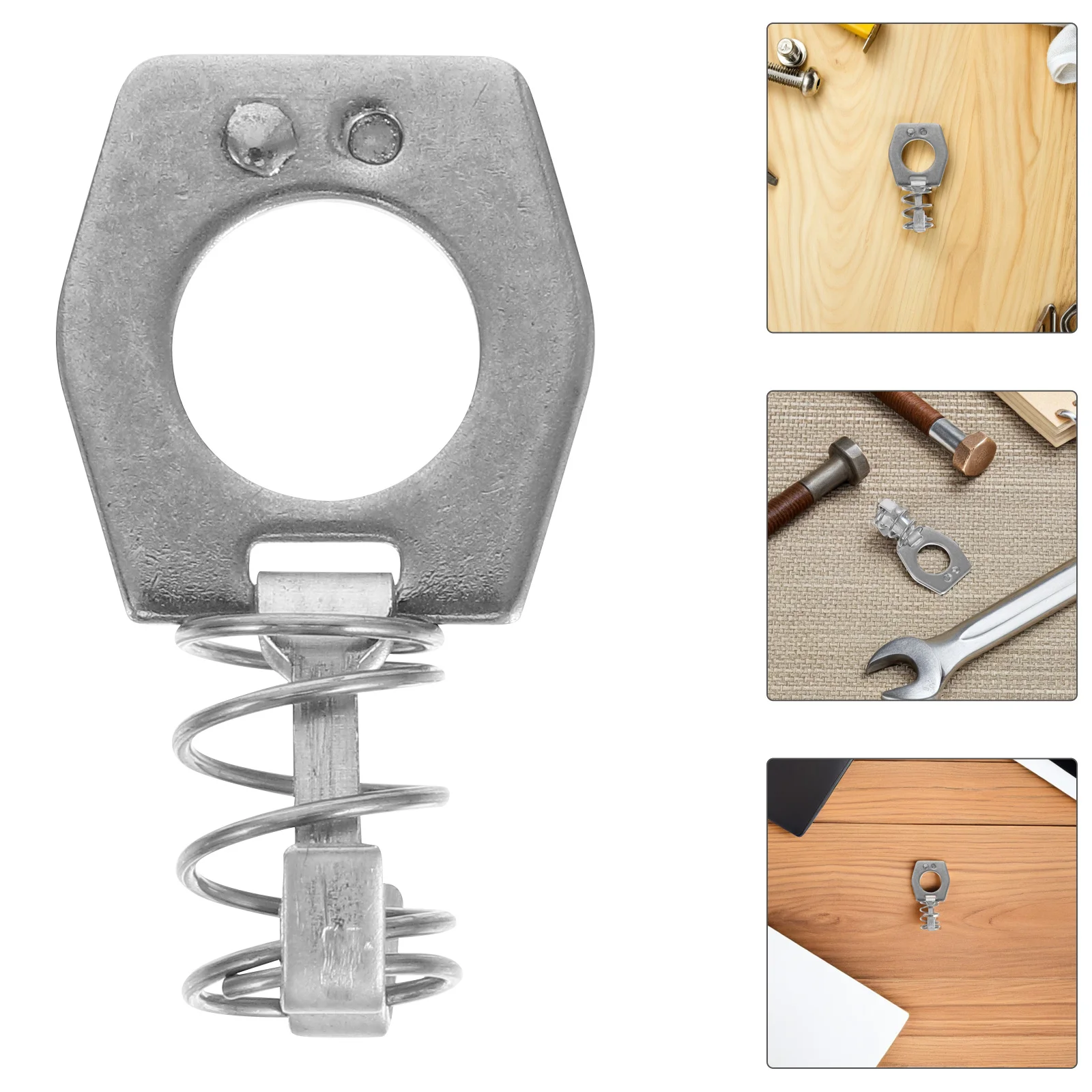 

2 шт., защелка водонагревателя для кемпера, прочная дверная крепление из нержавеющей стали для прицепа Rv, высокая прочность, не выцветает, деформируется