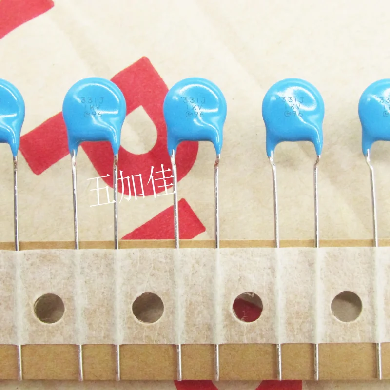 10-100pcs 1kv331 1000V 1KV330PF 5% imported high-voltage ceramic capacitor DEA1X3A331JN2A