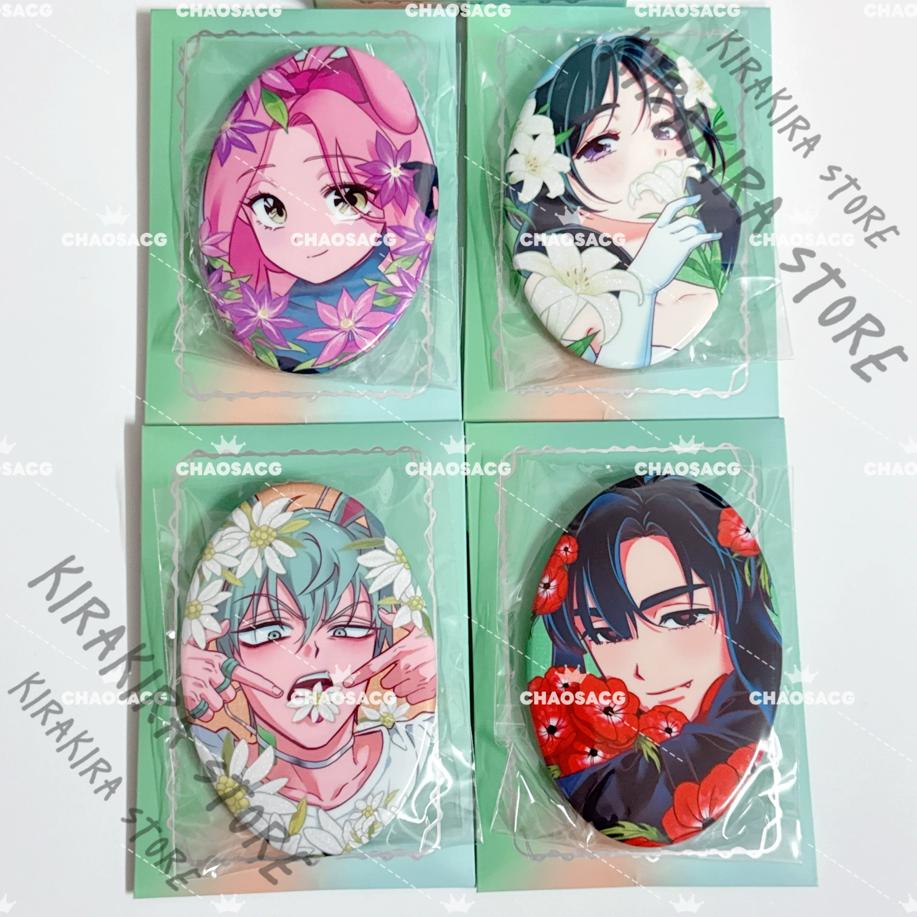 

Alien Stage Limited Elliptical Badge Cosplay Till Ivan Official Emblem Breastpin Mascot Quick Flashing Kawaii Ornaments