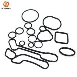 55355603 Rubber Car Oil Cooler Gasket Seal Repair Kit Fit For Vauxhall Opel Insignia Vectra C Signum Zafira B/C Astra H J Mokka