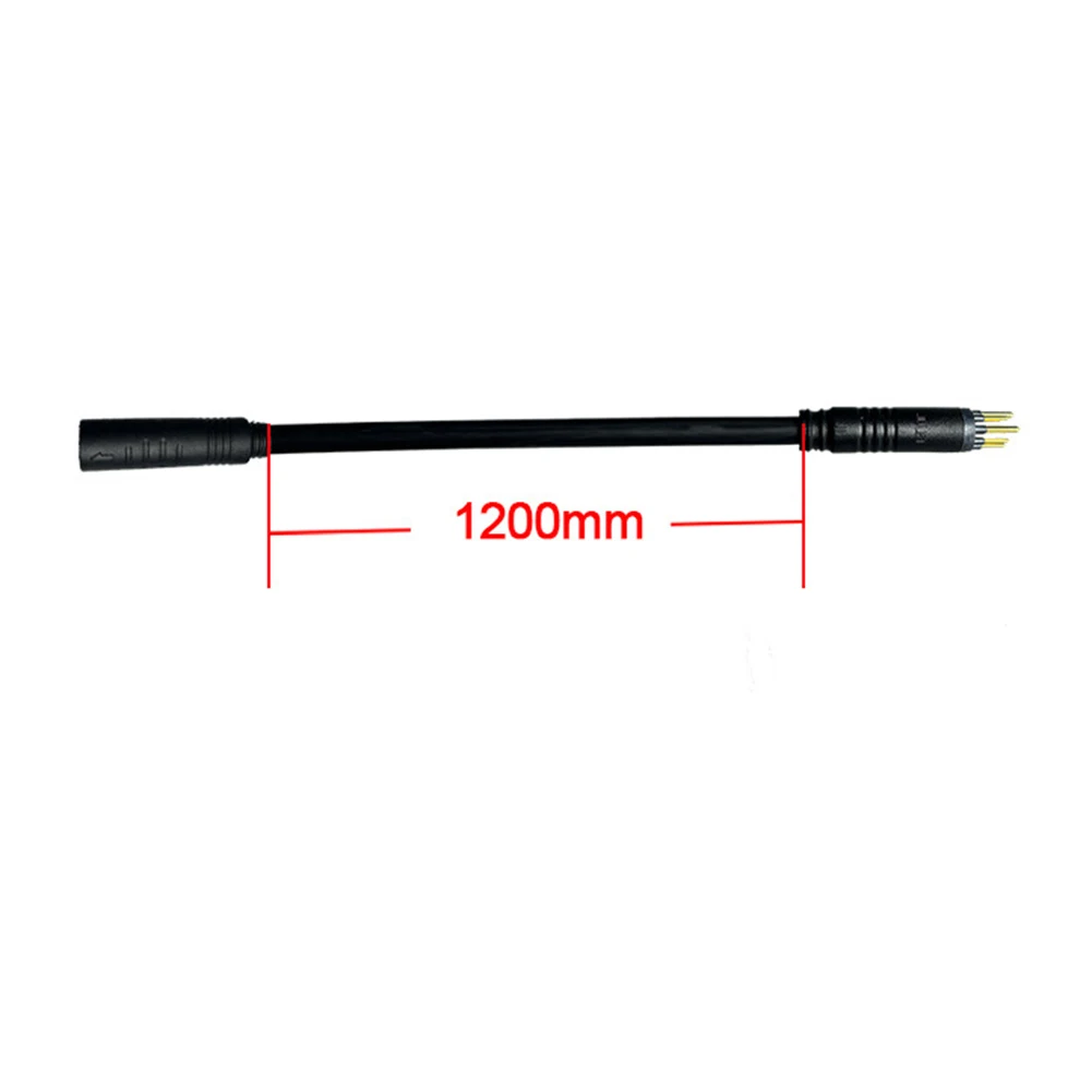 Enhance Your Ebike Experience with Top notch 9 Pin Motor Extension Cable Cord Ideal for Front Rear Wheel Hub Motors