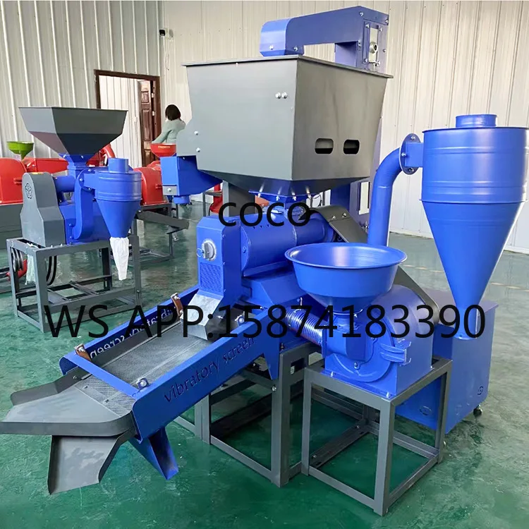 New Design Diesel Rice Mill Machine Multi-function Rice Polishing Machine for Farm