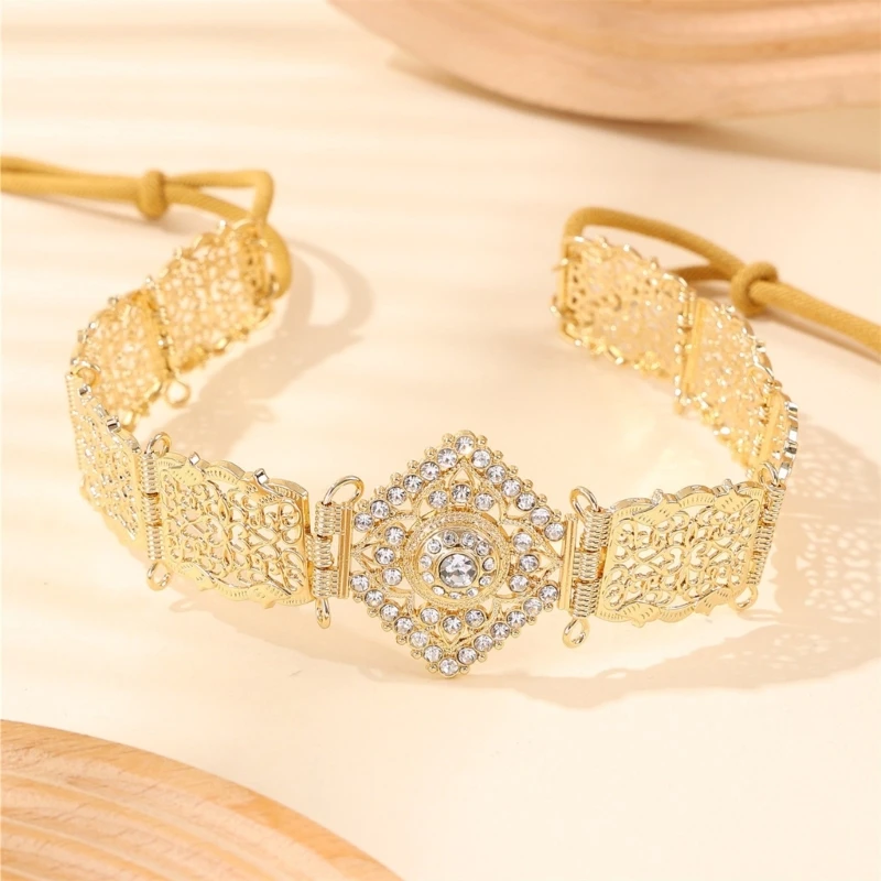  Exquisited Zinc Alloyed Belt Feature Authentic Middle Eastern Patterns For Unique Styling Ladies Waist Cincher Band