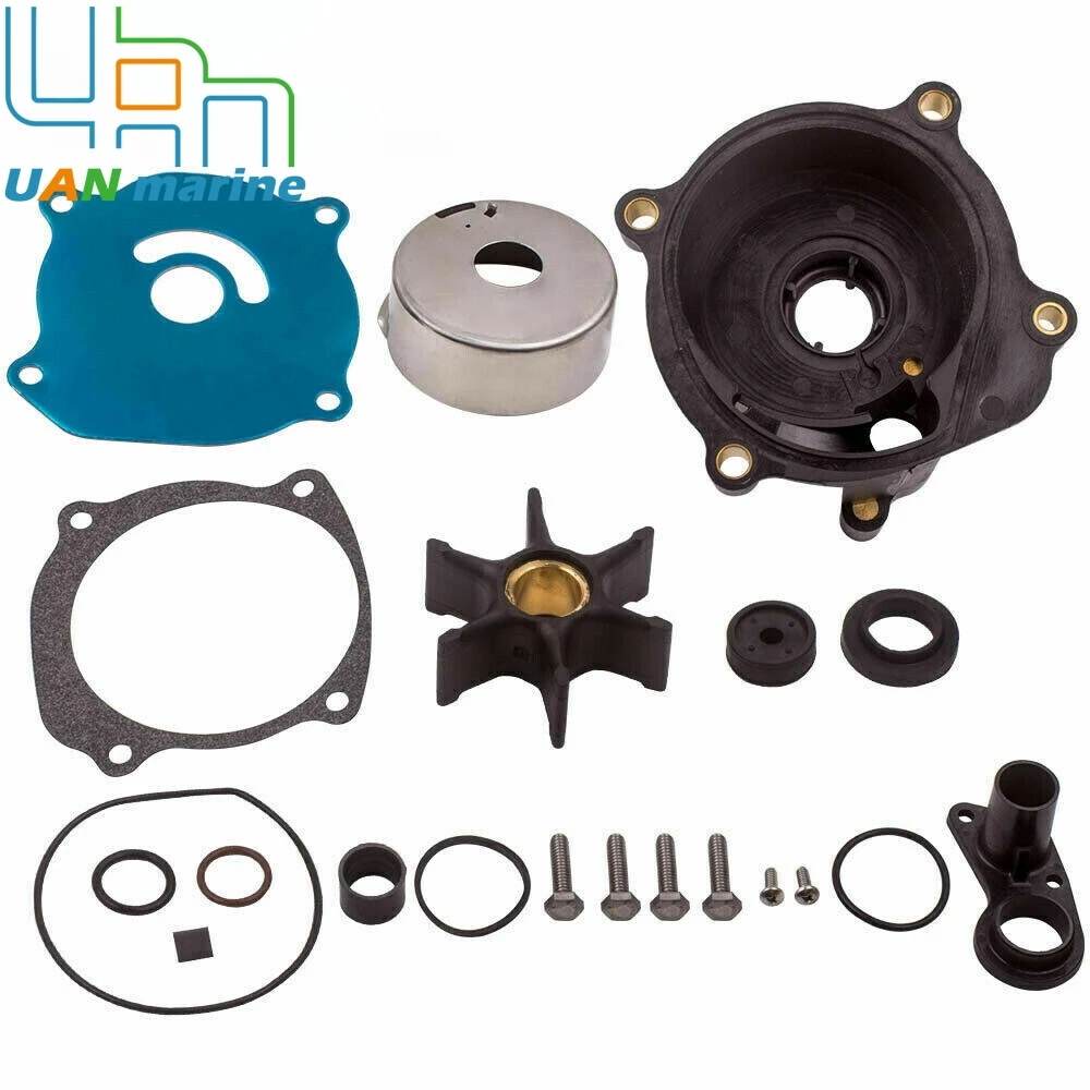 Boat Motor Outboard Water Pump Impeller Kit For Johnson Evinrude 130 140 150 175 200 225 235 HP V4 5001594 390768 392750 395062