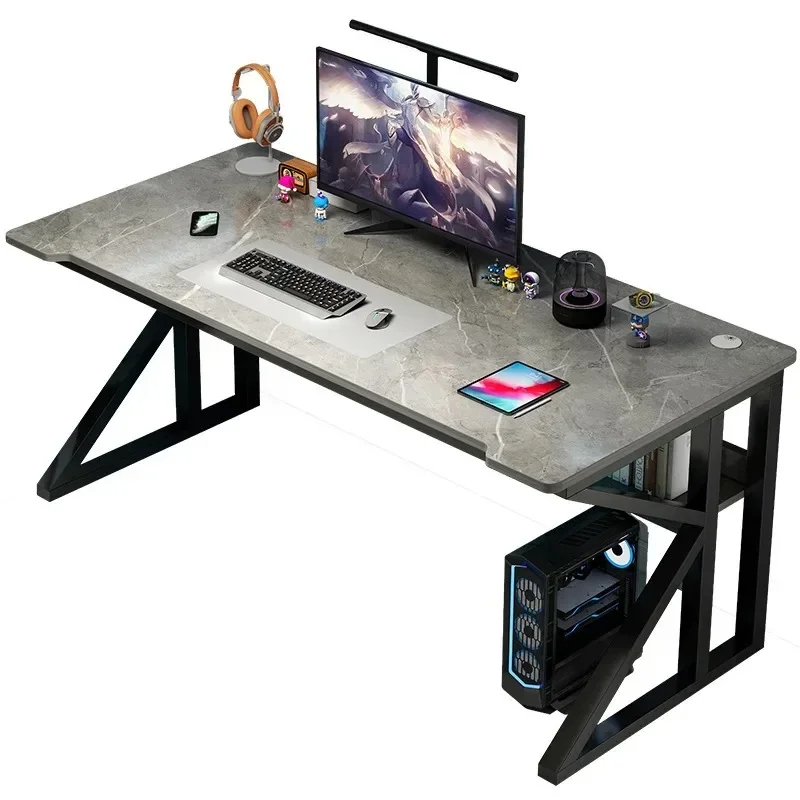 Computer desk Desktop e-sports table and chair set Bedroom home learning writing desk Desk simple workbench