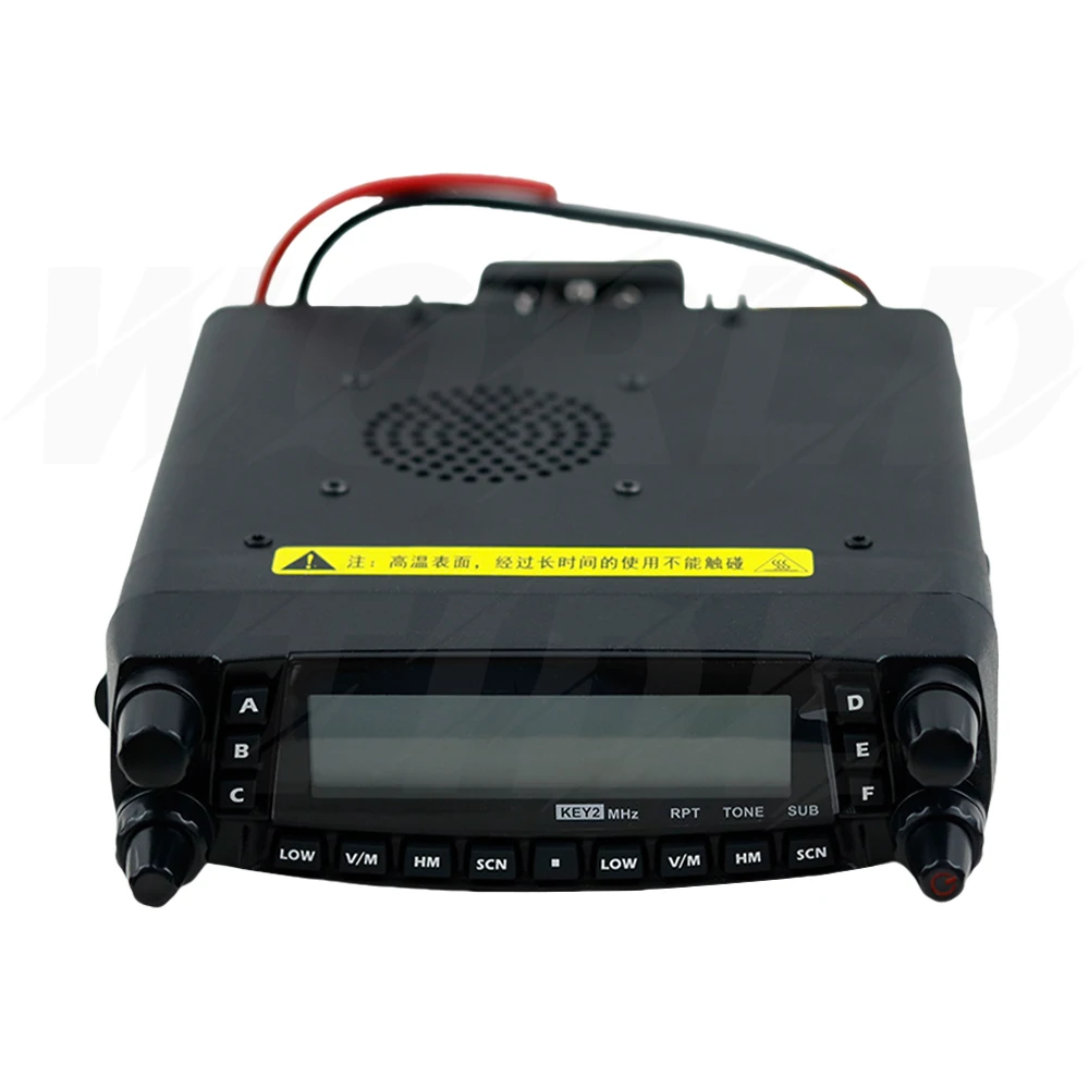 TH-9800 PLUS 50-Watt Quad Band Mobile Transceiver 26-33(10M)/47-54(6M)/136-174(2M)/400-480(70CM) MHz Car Radio Base Station