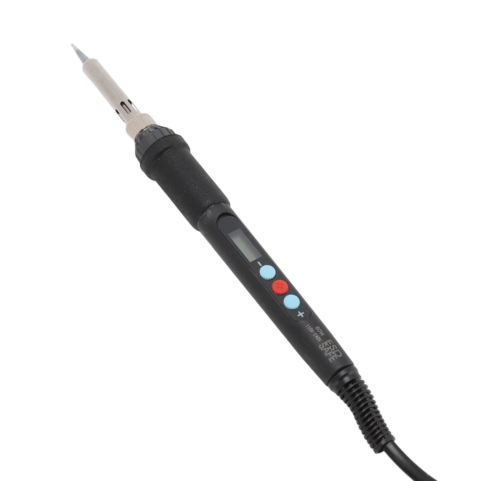 

Soldering Iron Kit Easy To Read 60W Soldering Iron Good Heat Conduction AC 100-240V with Insert Tips for 3D Printing Parts