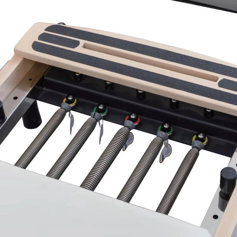 YTYIN Custom Studio Pilates Reformer Set Adjustable Durable Foldable Maple Wood Professional Yoga Fitness Equipment 200KG Health