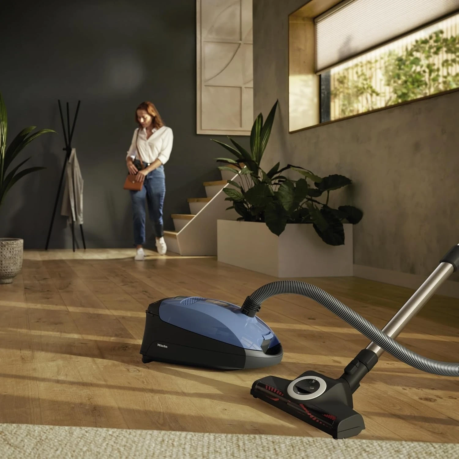 

Classic C1 Turbo Team Bagged Canister Vacuum, Tech Blue - Portable, Household