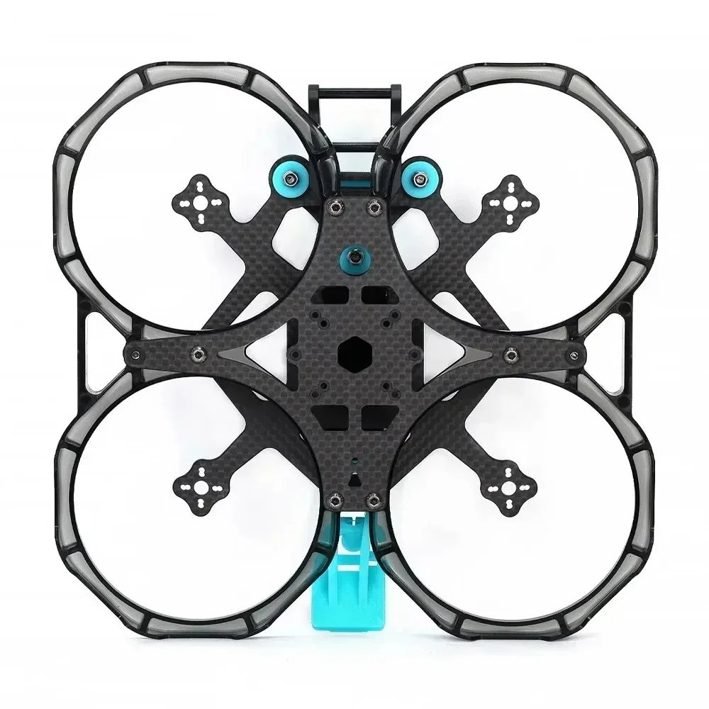 Estrutura Cinewhoop de carbono Axisflying C30/C35 - Protetor de suporte leve de 138 mm/152 mm para FPV e drones de corrida"