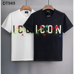 Hip Hop Business 2024 Men DSQ2 Fashion Casual T-shirts Tops Clothes ICON Male Clothes M-XXXL