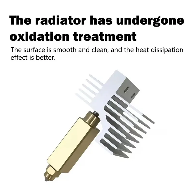 Upgrade 0.4MM Ceramic Hotend for Elegoo Centauri Carbon Print Head Extruder Kit Hot End Steel Brass Nozzle 3D Printer Parts - Image 2