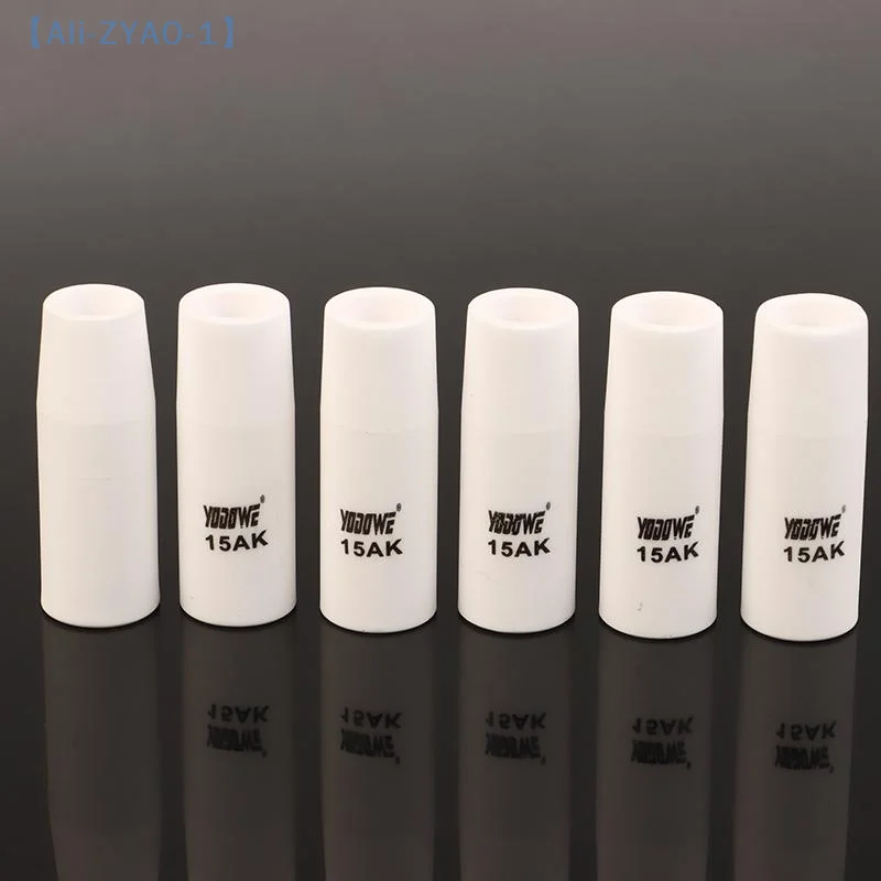【ZYAO-1】1/5 pezzi 200A 15AK ugello di protezione stile euro tazza di protezione per saldatura ugello schermato a gas per accessori per torcia saldata