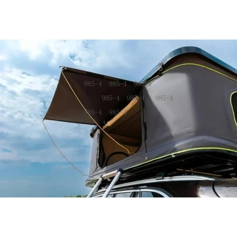 Clamshell Aluminium Roof Top Tent Box With Awning Car Camper Trailer Outdoor Camping Equipment