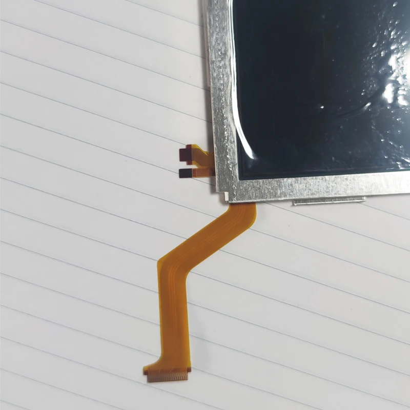 หน้าจอ LCD ดิจิตอลใหม่แท้สำหรับเครื่องเล่นเกม Nintendo NEW 3DS พร้อมเลนส์ด้านหน้า