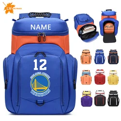 Customized basketball backpack with logo children's football bag with printed number personalized backpack with printed photo