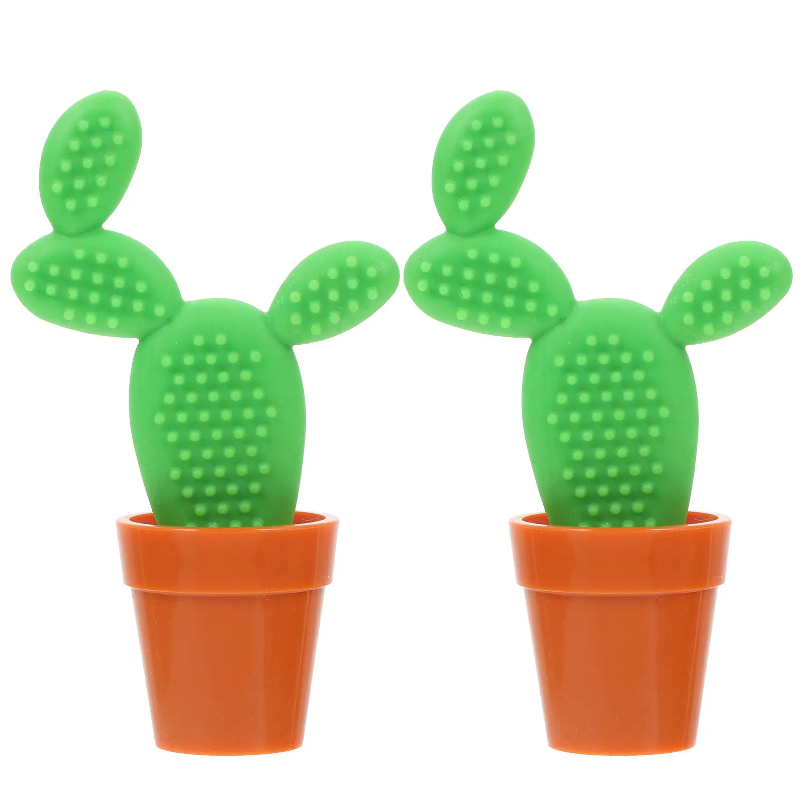 

2Pcs Cactus Ballpoint Pen Creative Bonsai Plant Pen for Students Kids Writing Drawing Marking Signing Student Stationery