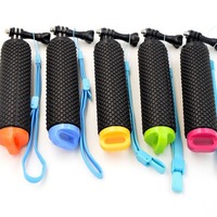 SORRISO Waterproof Handheld Grip Light Weight Floating Selfie Stick Extension Pole Mount For Gopro Action Camera