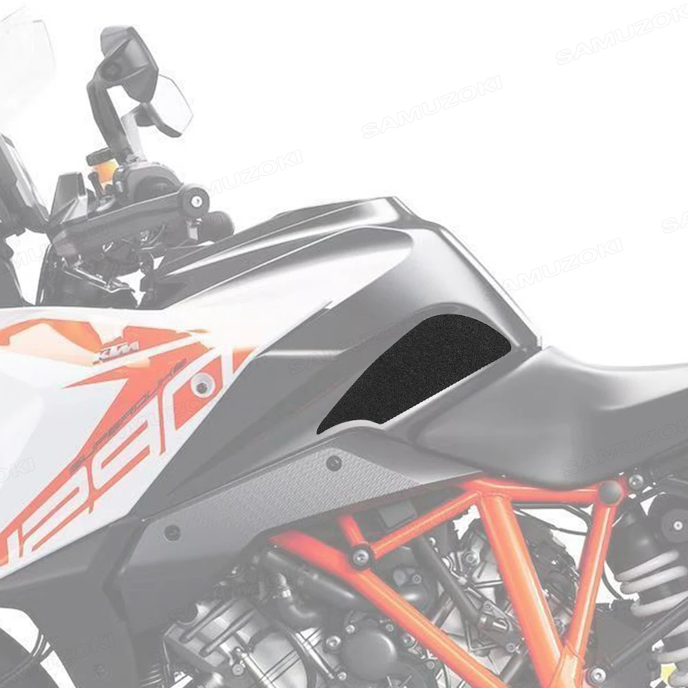 Motorcycle Fuel Tank Pad Decal Fit for KTM 1290GT 2017-2022 Anti-Slip Tank Pads Protector Stickers Knee Grip Traction Pad