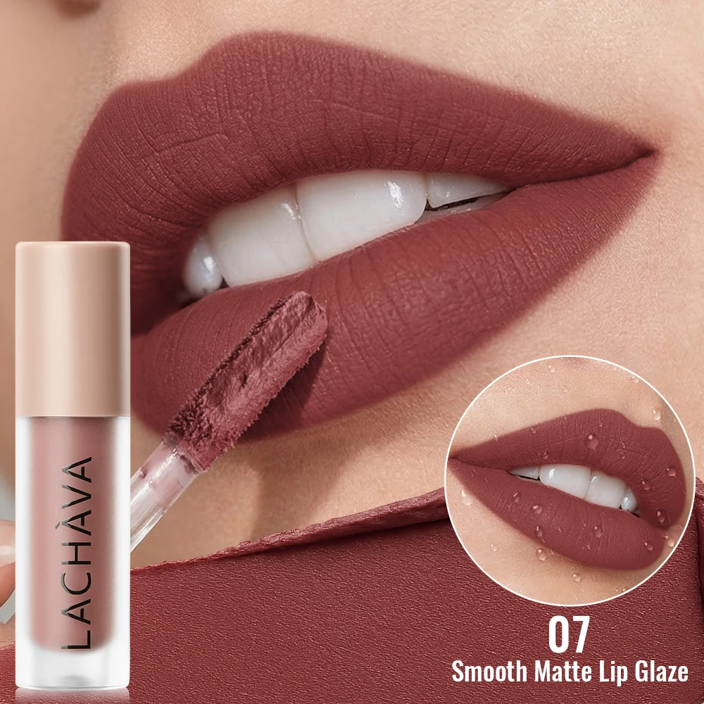 Matte Lip Glaze Waterproof Lan - Matte Velvet Lip Tint Long Lasting recensie en prijs