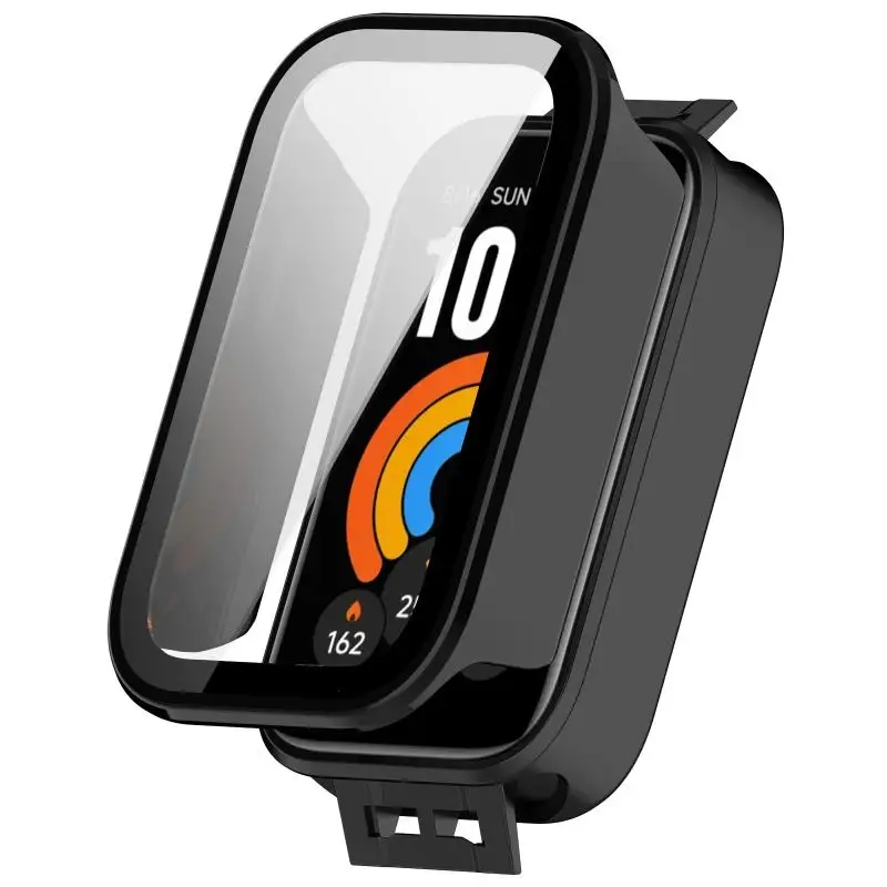 PC+Glas-Hülle für XIAOMI Smart Band 11 Active Displayschutz aus gehärtetem Glas für Xiaomi Mi Band 11 Active Schutzhülle – Detail 9