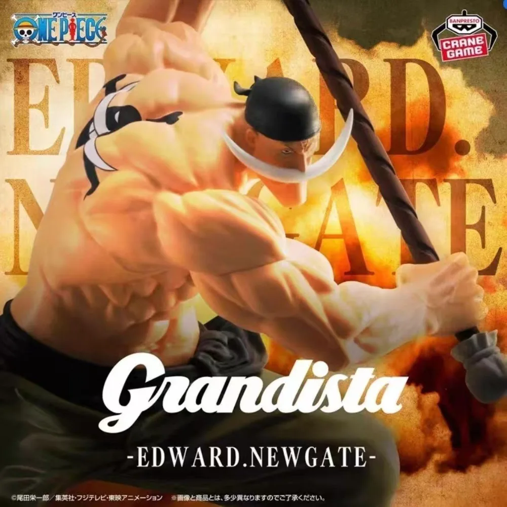 

В наличии Bandai Banpresto цельный Grandista GROS Эдвард Ньюгейт аниме фигурка модель игрушки настольная коллекция куклы подарки