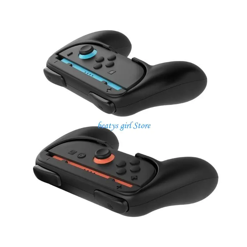 

C7AB Portable Lightweight Controller Grips Left & Right Hand Designs Ergonomic Game Controller Upgrades for Game Consoles