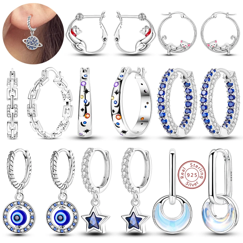 Серьги-кольца-из-стерлингового-серебра-925-пробы-с-цирконием-классические-серьги-со-звездным-крестом-и-жемчугом-для-женщин-и-девочек-вечерние-модные-ювелирные-изделия-подарки