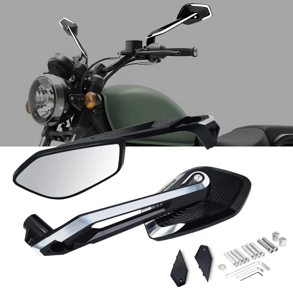 

For Meteor 350 Meteor350 2020-2023 2024 2025 Adventure Motorcycle Accessories Side Rear View Mirror