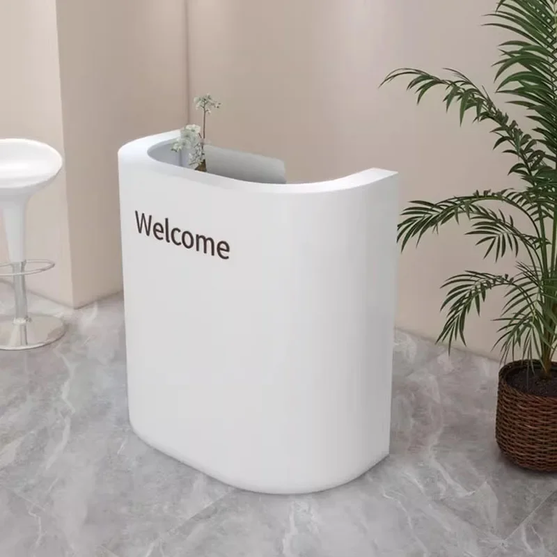 

Bar Modern Office Front Desk Lectern Small Reception Mobile Pulpitos Hair Salon Counter Shop Cash Retail Bureau Shop Furniture