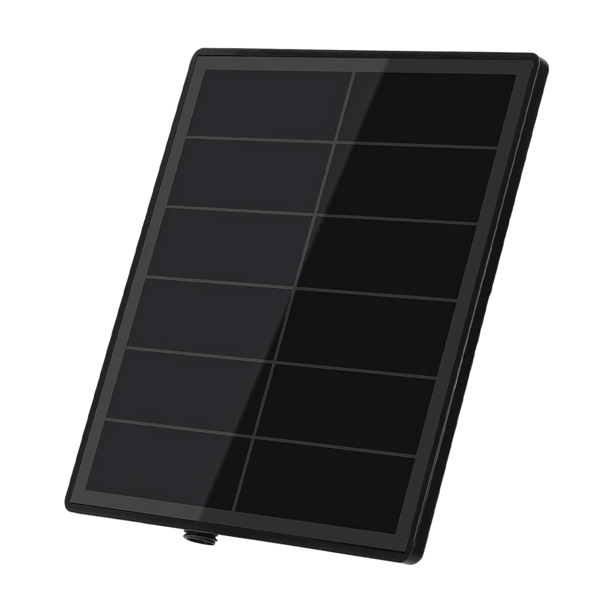 5W Solar Panel MPPT Charge DC Output 5V 18650 Replaceable Battery Waterproof Solar Charger for Light Led Doorbell or Outdoor Cam