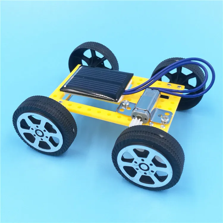 Neue Mini Solar Auto DIY Technologie Kleine Produktion Erfindung Student Stem Wissenschaft Experimentelle Spielzeug Großhandel