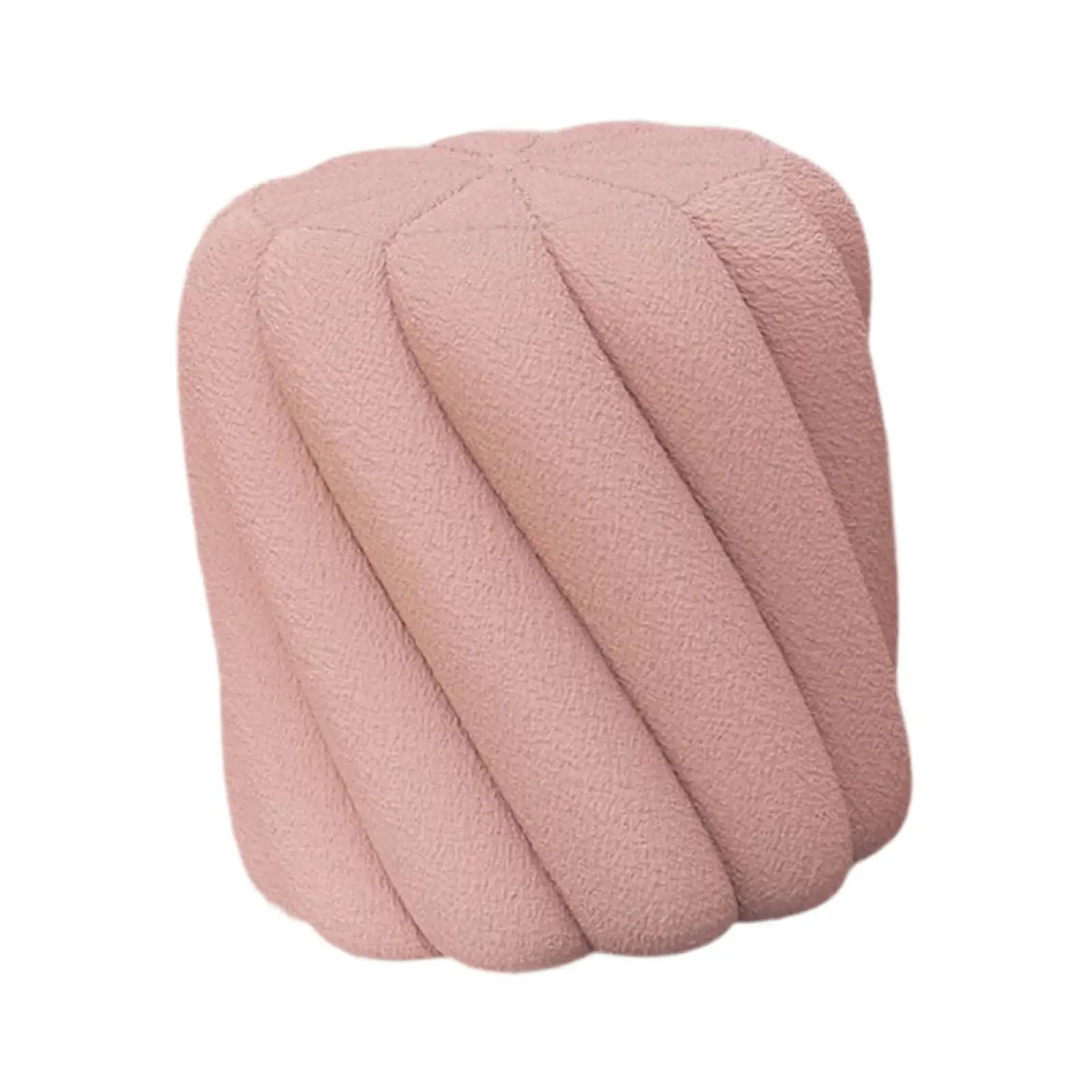 Round Ottoman Non Slip Multifunctional Comfortable Modern Leisure Vanity Chair for Living Room Doorway Couch Bedroom Apartment